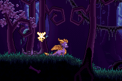 Legend of Spyro The Eternal Night screenshot 3 for GameBoy Advance